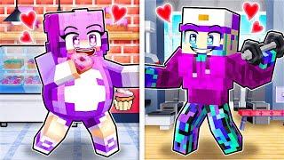 FAT And BUFF FORBIDDEN LOVE In Minecraft!