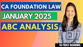 ABC Analysis CA Foundation | 2025 exams