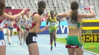 4x400 Meter Staffel Frauen - Finale - U20 Weltmeisterschaften Barcelona (Spanien) 2012