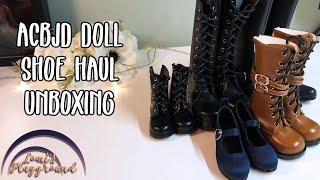 Unboxing my BJD shoe haul from Alice's Collections!