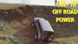 500+ HP Monster Nissan Patrol Y60 TB42 Off Road and Rock Climbing