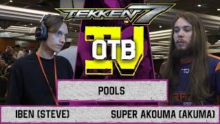 TEKKEN 7 | IBEN (STEVE) VS SUPER AKOUMA (AKUMA) | OTB IV 2022 (POOLS)