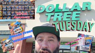 Dollar Tree Tuesday is here! can we find a super in the 100's of Hotwheels  Plus Exclusives!