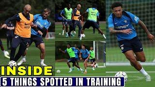 SANCHO 3rd Session! 5 Things Spotted In International Break Training! Enzo Maresca Vs The Boys.