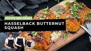 The Best Roasted Butternut Squash Recipe [Hasselback Style]