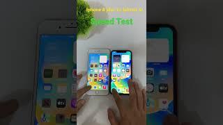 Iphone 8 plus vs Iphone xr Speed Test #shorts