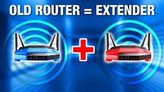 How to Convert an Old Router Into a WiFi Extender / Repeater