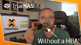 TrueNAS Install Inside Proxmox & HDD Passthrough