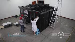 Rapid deployment of Huawei FusionModule2000 Modular Data Center