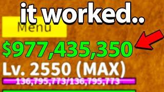 Exposing ALL “Billion Money" Glitches in Blox Fruits..