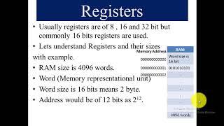 what is Register|Registers in computer Architecture|Types of Registers|Registers in COA| tutorial