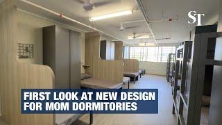 First look at new design for MOM dormitories