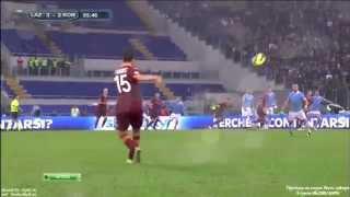 Miralem Pjanic Amazing Free Kick | Lazio vs Roma 3-2.| HD