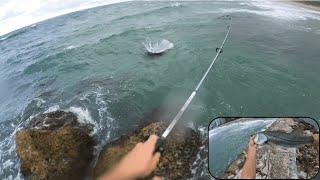 Fishing for snook and snapper in thunderstorms (South Florida)