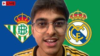 REAL BETIS VS REAL MADRID | LALIGA LIVE REACTION!