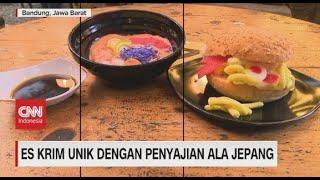 Es Krim Unik Dengan Penyajian Ala Jepang