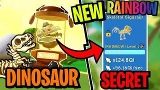 IS THE NEW DINOSAUR  UPDATE TOO OP??? | ROBLOX CLICKER SIMULATOR UPDATE 12