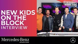 New Kids On The Block Get Emotional About Getting Back Together | Elvis Duran Show