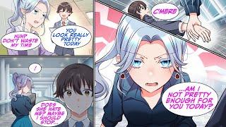 ［Manga dub］I always complimented my aloof boss at work, but when I suddenly stopped..［RomCom］