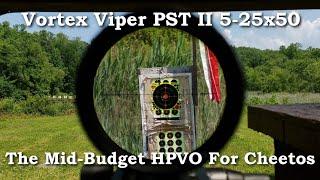 Vortex Viper PST II 5-25x50 EBR-2C - A Cheeto Masterpiece.