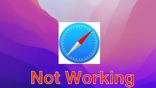 Safari Not Working On Mac Fix