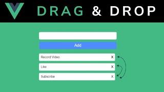 How To Create A Drag And Drop List In Vue JS (Easy Method)