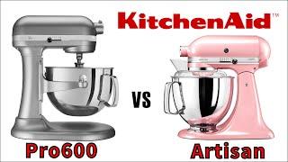 KitchenAid Pro 600 vs Artisan Review Español