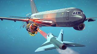 Airplane Crashes & Shootdowns #36 | Besiege