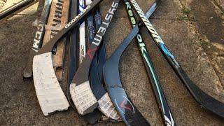 What to do with broken hockey sticks - Improve stickhandling