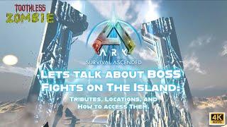 Tributes, Locations, and How to Access All Bosses on The Island in Ark Survival Ascended