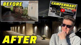 REFLECTING ON CAMPERMART,  HOT SAUCE!! & DRIVEWAY UPDATE | Vlog 24.4