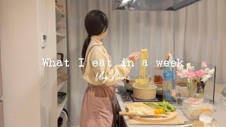 [What I eat in a week] Japanese living alone home-cooked dinner for 7 days