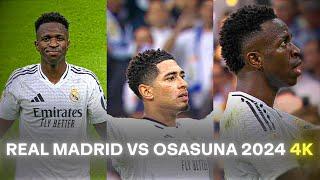 Real Madrid vs Osasuna 2024 La Liga / RARE CLIPS ● SCENEPACK 4K (With AE CC and TOPAZ)