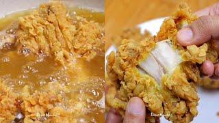 Hanya 5 bahan !! bisa buat ayam crispy secantik ini anti gagal