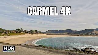 Carmel-By-The-Sea 4K Driving Tour