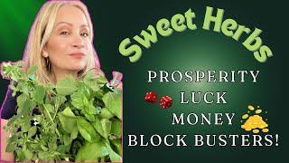 Sweet herbs, Prosperity, Luck, Money, Block Busters, plus awesome bath!