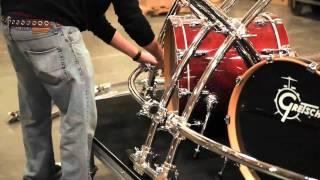 Building The NAMM 2012 Drum Rack: Gibraltar Hardware