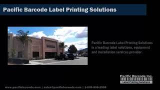 Pacific Barcode Label Printing Solutions