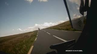 l'intérieur du Connemara avec la dashcam du niken