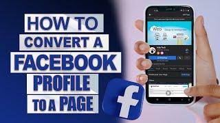 How to convert Facebook profile to page 2022 | Facebook Account to Page