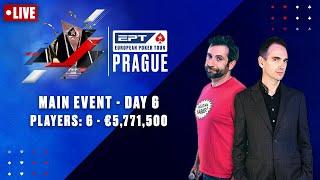 FINAL TABLE - EPT Prague with over €1 MILLION for first! ️ PokerStars