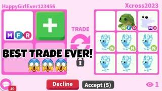 No Way! I GOT THE *BIGGEST WIN* In Adopt Me HISTORY For My VERY RARE MEGA NEON PET + WIN TRADES!