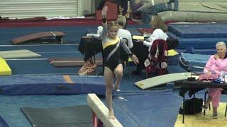 [Level 7] Gymnastics First Meet - Beam 1st Place (Emily Gittemeier)