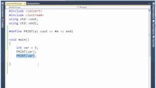 C++ Preprocessor Stringizing