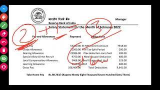 RBI GRADE B Feb 2022 Salary Slip| RBI GRADE B SALARY AFTER SETTLEMENT | Life| Salary of RBI Grade B