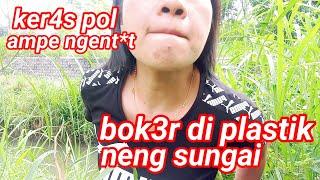 ngisin6 di plastik ker4s bgt sampe ngent*t