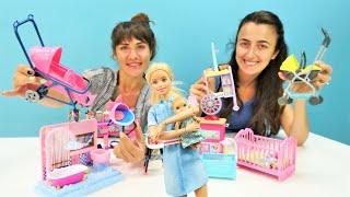 Barbie videoları. Sevcan ve Ümit Barbie için dekore işlerini yapıyor. En popüler bölümler