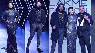 Sunny Leone & Randeep Hooda's Ramp Walk At Lakme Fashion Week 2017 Full Video HD