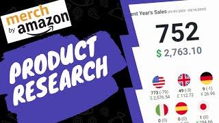 Merch By Amazon PODLY Product Research