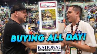 I Bought Sports Cards For 8 HOURS At The National Card Show! 